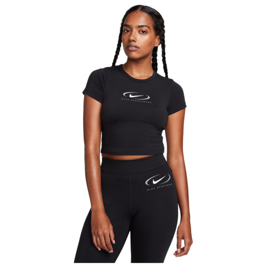 Nike Γυναικεία κοντομάνικη μπλούζα Sportswear BBY Tee Swoosh